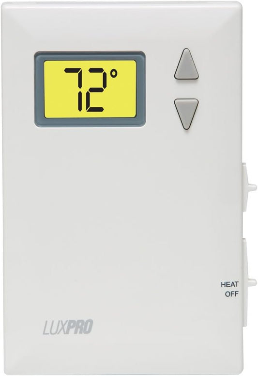 Lux Pro PSD010B Digital 2 Wire Heat Only Thermostat