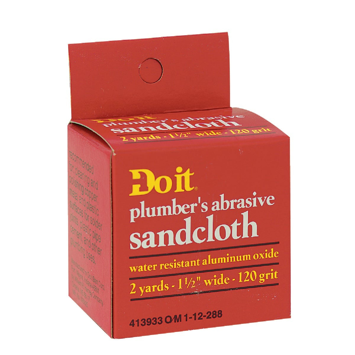 DO IT BEST Do It 95025-288 Abrasive Sand Cloth Roll 120 Grit