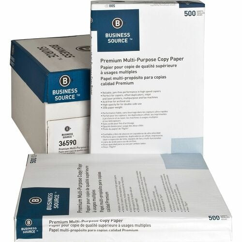 BUSINESS SOURCE Business Source BSN36590 Multipurpose Paper 20lb 11x17 CT5
