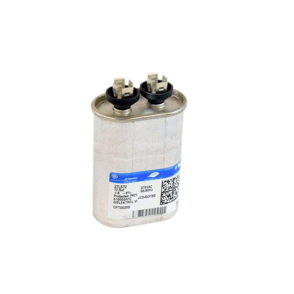 Trane CPT00255 Oval Fan Capacitor 370V 12.5 MFD