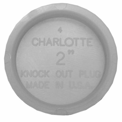 CHARLOTTE PIPE Charlotte Pipe Foundry Pvc 00131 0800HA Pvc Dwv Test Cap 2in