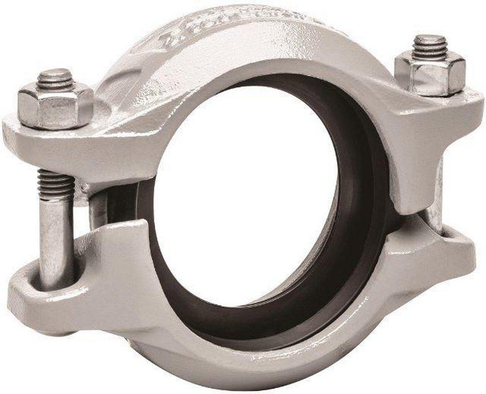 Victaulic L120107GEN QuickVic Style 107N 12 x 10 in. Galvanized Grooved Reducing Coupling