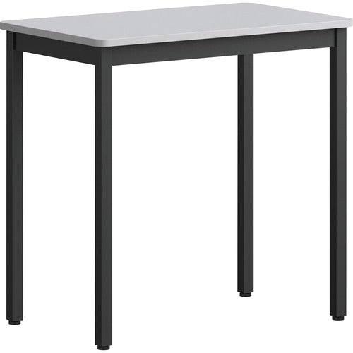 LORELL Lorell LLR60752 Utility Table 30x18 in Gray Laminate