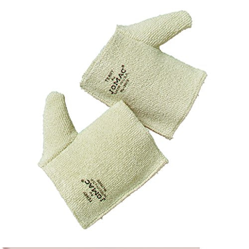 Wells Lamont H-183 Jomac Hand Pads Extra Heavy Weight Terrycloth Loop-Out White Heat Resistant