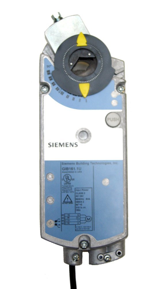 Siemens GIB161.1U Non-Spring Return Electric Damper Actuator 24V 310 LB-IN