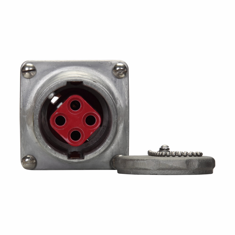 Crouse-Hinds AR647 CRSH 60A Receptacle (4-1/4 In Width X 4-1/2 In Depth X 4-1/4 In Height)