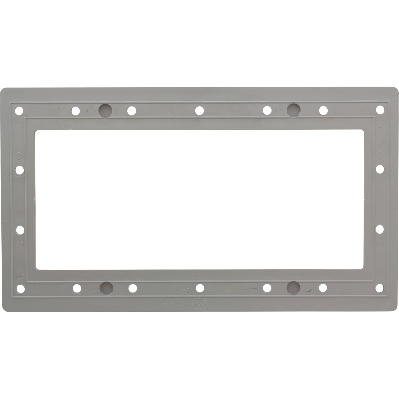 Waterway Plastics 519-4117 Mounting Plate Wide Mouth Gray