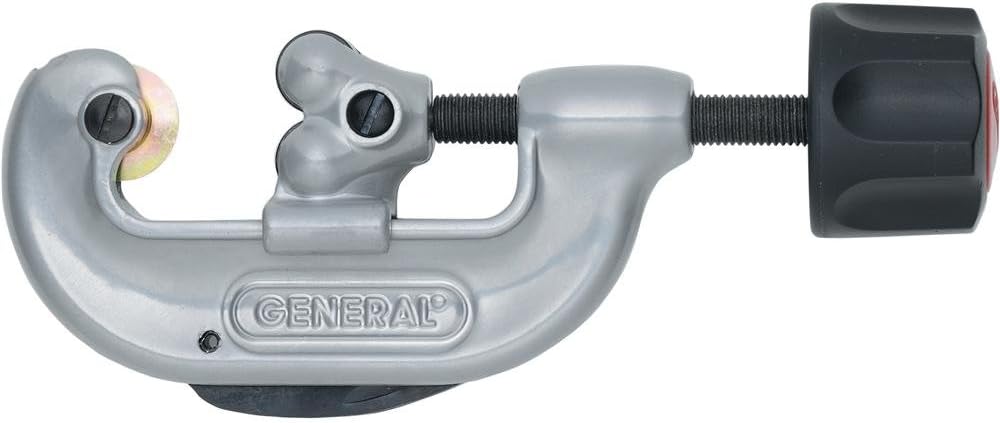 General Tools 120 Tubing Cutter, Hand Powered, 1/8 Inch to 1-1/8 Inch Outside Diameter, Replacement RW121/2, RW122