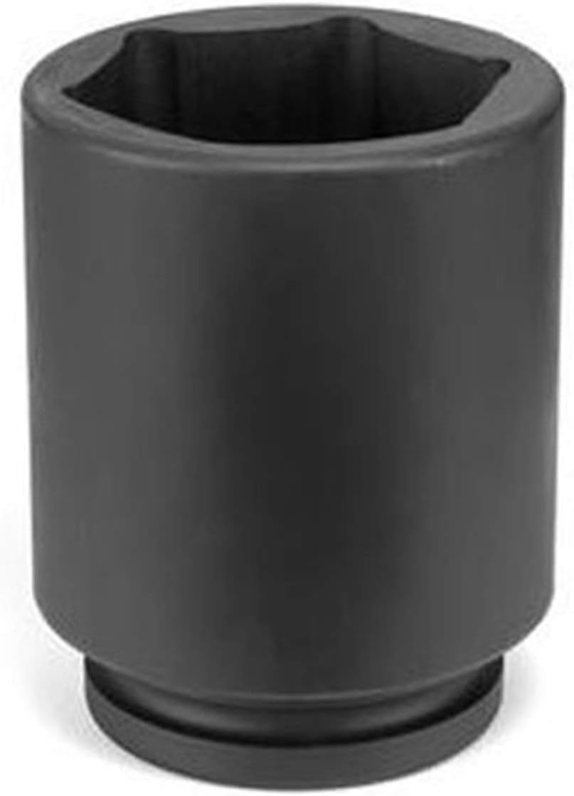 Grey Pneumatic 4072D Socket 1 in Drive Size, 2-1/4 in Socket Size, Hex, 6-point, Deep Length