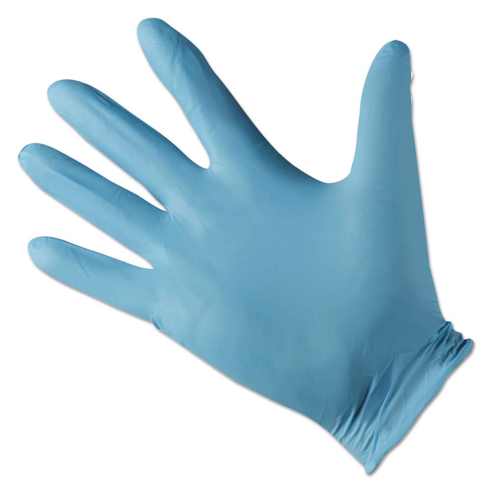 KleenGuard 57373 G10 Blue Nitrile Gloves Powder-Free Large 100/Box