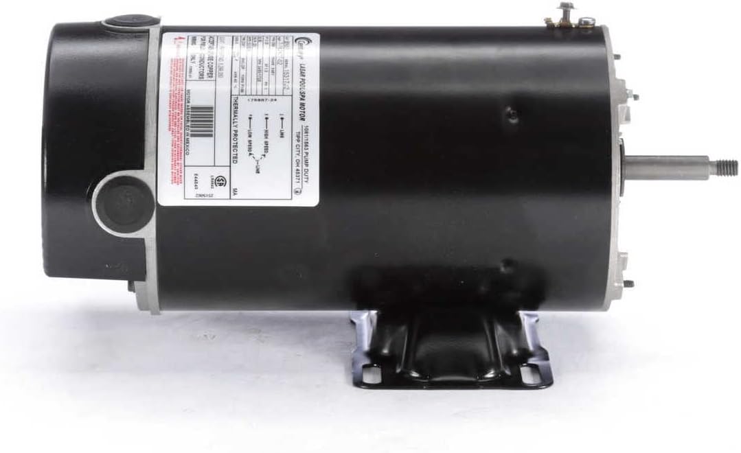 Century BN51 Pool Pump Motor Capacitor-Start 2 Speed 230V 48Y Frame