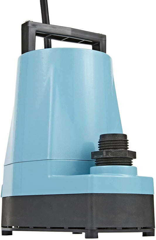 Little Giant 505712 Submersible Pump 115V 1/6 HP 25-Ft Cord