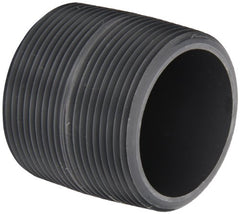 Spears 883-025 Nipple Schedule 80 Gray 3/4 NPT Male 2-1/2 Length