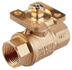 Johnson Controls VG1245ESH938BGA Two-Way Stainless Steel Trim NPT Ball Valve Thermal Barrier Open Non-Spring Return Actuator