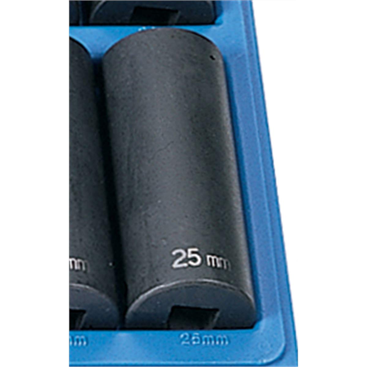 Grey Pneumatic 2025MD Impact Socket 1-2 inch Drive 25 mm Deep Length