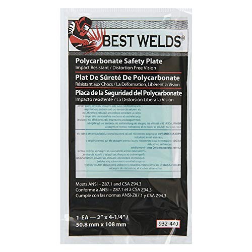 Best Welds 901-932-440 Safety Plate 2 in x 4.25 in Replacement MPN