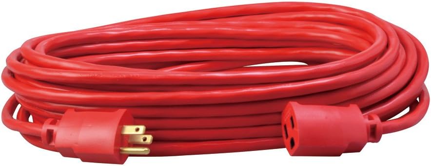 Southwire 2408SW8804 Vinyl Outdoor All-Purpose Extension Cord Waterproof 50 ft