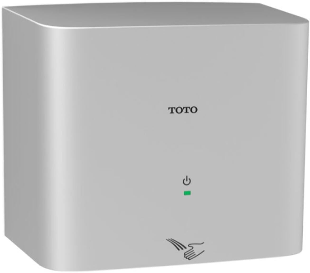 Toto HDR130#SV Clean Dry Hand Dryer 390-Watt