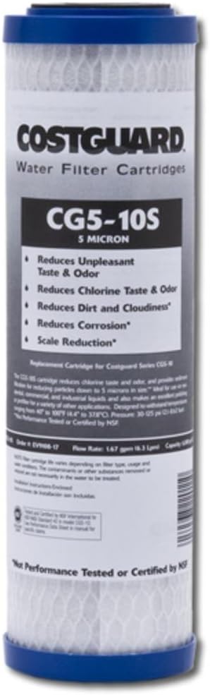 Everpure EV910817 Cg5-10S Filter Cartridge Carbon 10 Inch