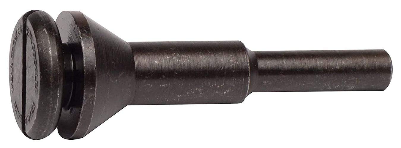 Weiler 56490 Mounting Mandrel For Cut-Off Wheels 3/8 in Arbor Hole 1/4 in Stem