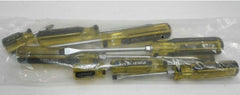 Stanley 66-158-A 100 Plus 8 Pc Combination Screwdriver Set Phillips Slotted 1/4 7/32 5/16 3/8