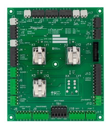 Raypak 007899F PC Board CPW for Models 502, 652, 752