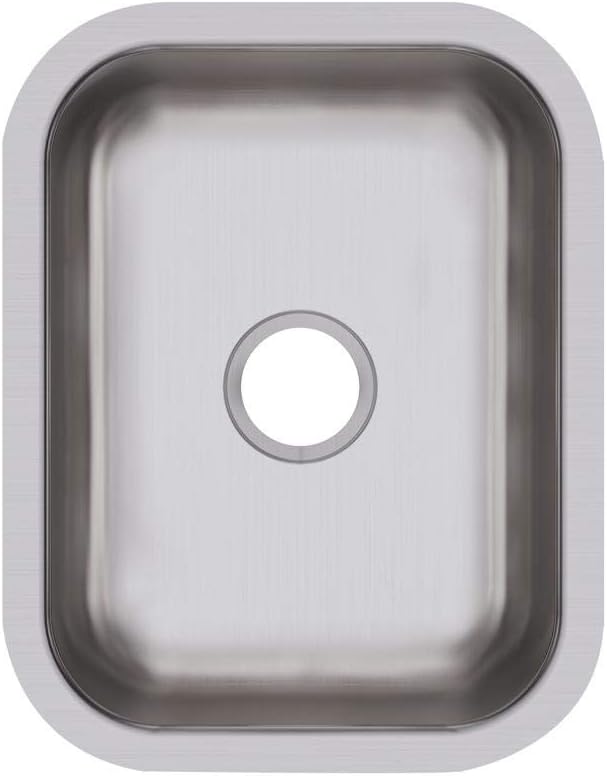 Elkay DXUH1318 Dayton Single Bowl Undermount Stainless Steel Bar Sink