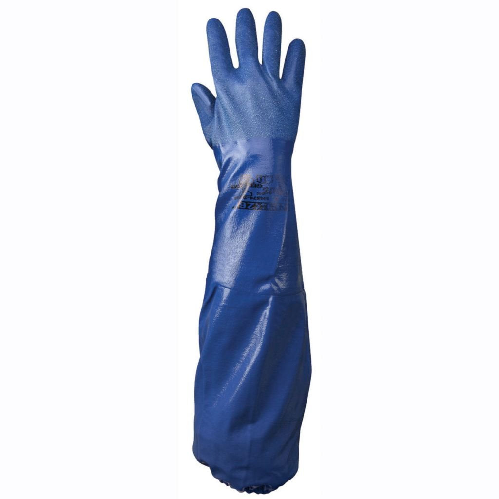 SHOWA NSK26-09 Nitrile Supported Glove Medium - Case of 72