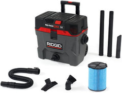 RIDGID 50328 Pro Pack Wet/Dry Vacuum 5 hp 10 Gallon