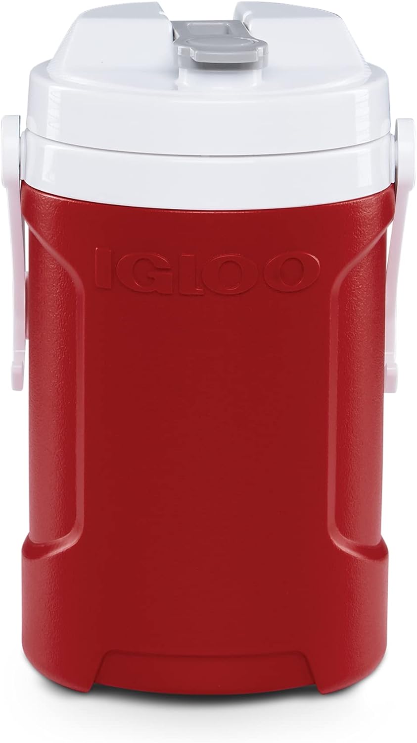 Igloo 31285 Latitude Insulated Beverage Bottle 1/2 Gallon Red