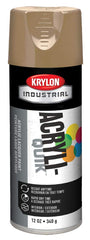 Krylon K02504A07 Acryli-Quik Lacquer Khaki 12 oz Aerosol Can