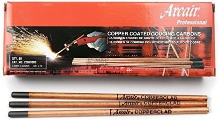 Arcair 2206-3003 DC Pointed Copperclad Gouging Electrode 3/8 in Dia x 12 in L