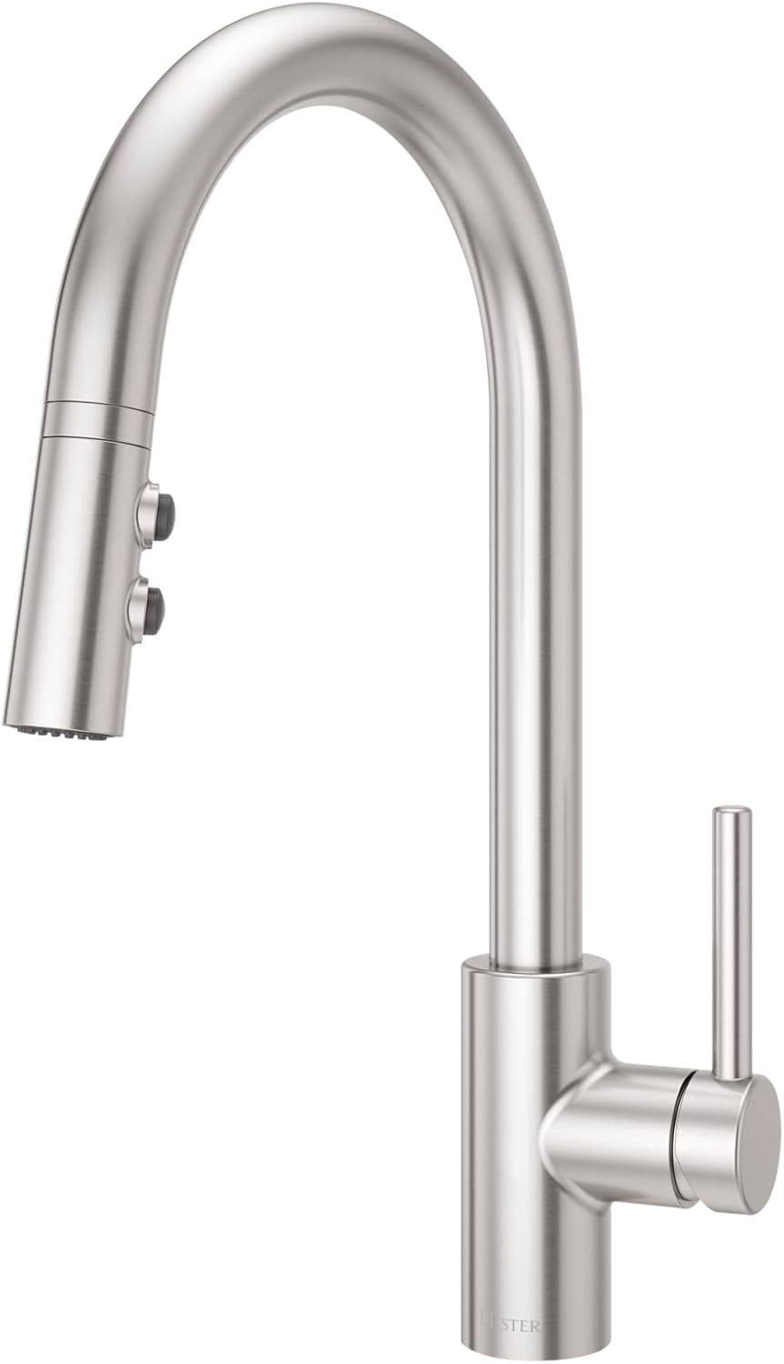 Pfister LG529-SAS Stellen Kitchen Faucet with Pull Down Sprayer 1 Handle Stainless Steel