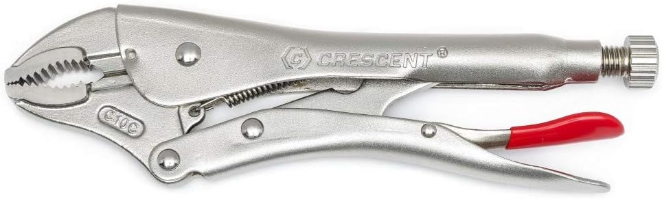 Crescent C10CVN-08 Curved Jaw Locking Pliers with Wire Cutter