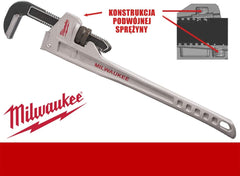 Milwaukee 48-22-7210 10-Inch Aluminum Pipe Wrench