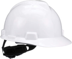 MSA 475358 V-Gard Safety Hard Hat With Fas-Trac III Suspension