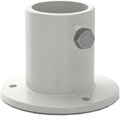 Perma-Cast PF-2115-L Top Mount Aluminum Deck Flange for 1.5 inch OD Ladder