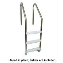 S.R. Smith LTDF-101 Econoline Swimming Pool Ladder Tread Plastic White 19 Inches