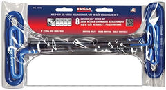 Eklind 55198 Cushion Grip Hex T-Key Allen Wrench 8pc Set Metric MM Sizes 2-10 9 Inch Shaft