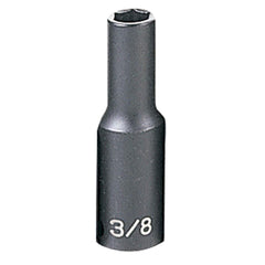 Grey Pneumatic 1012D Impact Socket 3/8 in Drive 3/8 in Deep Length