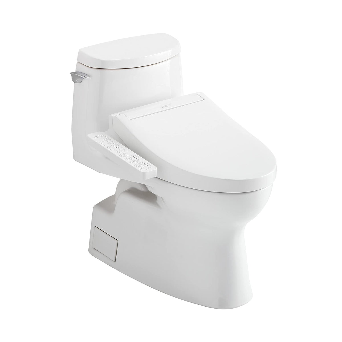 Toto MW6143074CUFG#01 One-Piece Elongated Toilet and Bidet Seat, Cotton White