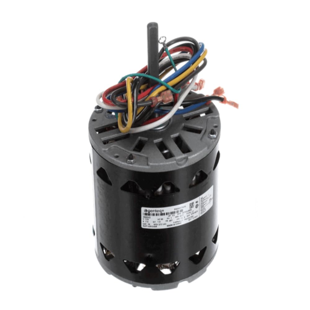 York S1-02435736000 Counter Clockwise Blower Motor 1/2 HP, 115V, 1075 RPM, 4 Speed