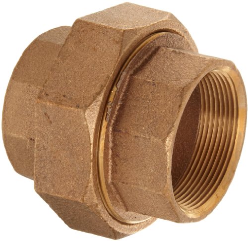 Merit Brass X187-40 Pipe Fitting Union Class 125 2-1/2 x 2-1/2 NPT Female