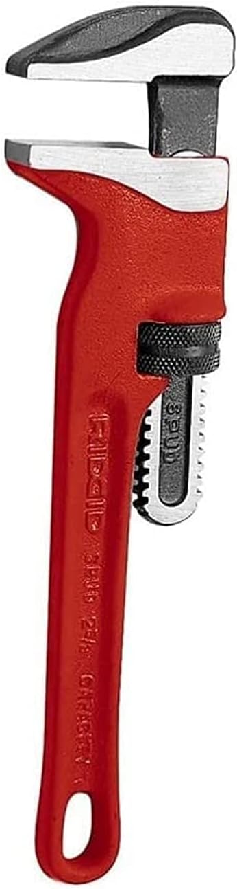 Ridgid 31400 Adjustable 12 Spud Wrench Plumbing Pipe Tool with Smooth, Narrow Jaws, 3/8 to 2-5/8 Pipe Capacity