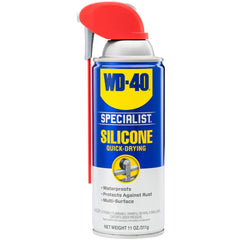 WD-40 300012 Specialist Silicone Lubricant With Smart Straw Sprays 2 Ways, 11 oz