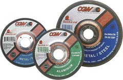 CGW Abrasives 45002 Quickie Cut 4 1/2 in x 0.045 in T27 ZA60-S-BF Cut-Off Wheel