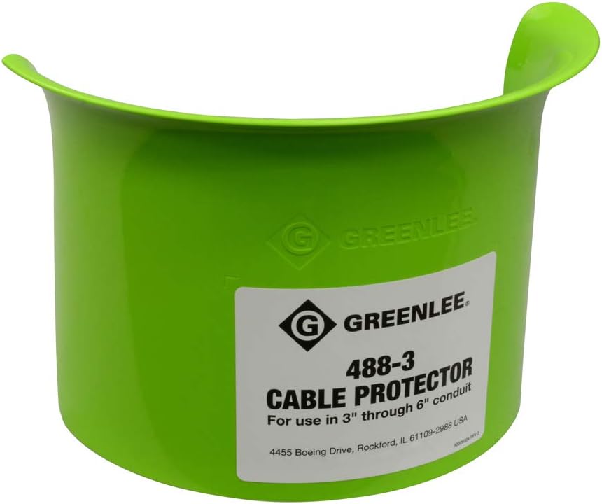 Greenlee 488-3 Cable Puller Cable Protector for 3 to 6 Inch Conduit