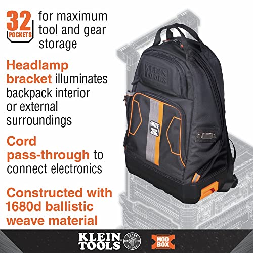 Klein Tools 62201MB MODbox Electrician's Backpack