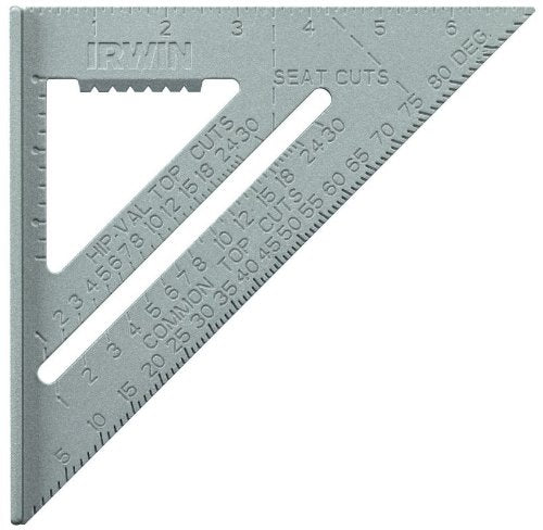 Irwin 1794464 Aluminum Rafter Square 7 Inch