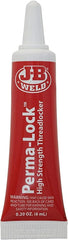 J-B Weld 27106 Perma-Lock High Strength Threadlocker - Red - 6 ml